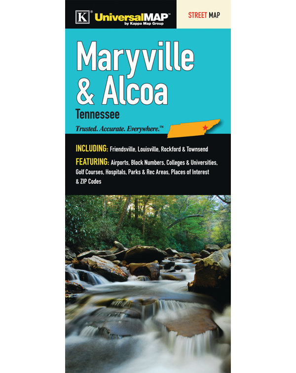 Universal Map Manville/Alcoa Tennessee Map Wayfair